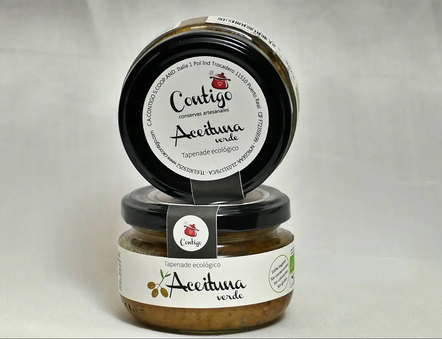 Paté de Aceitunas Verdes Ecológico