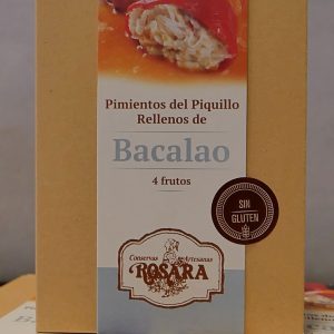 Pimientos del Piquillo Rellenos de Bacalao