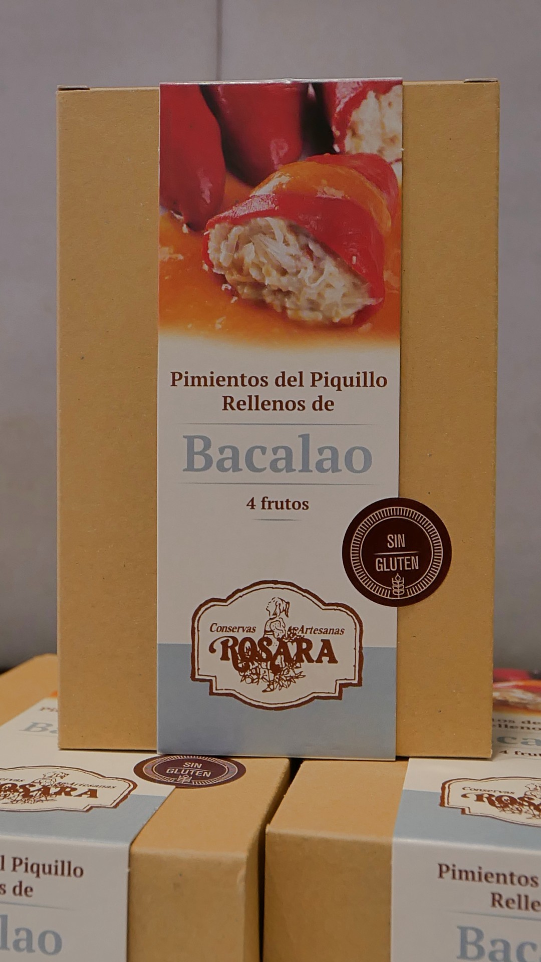 Pimientos del Piquillo Rellenos de Bacalao
