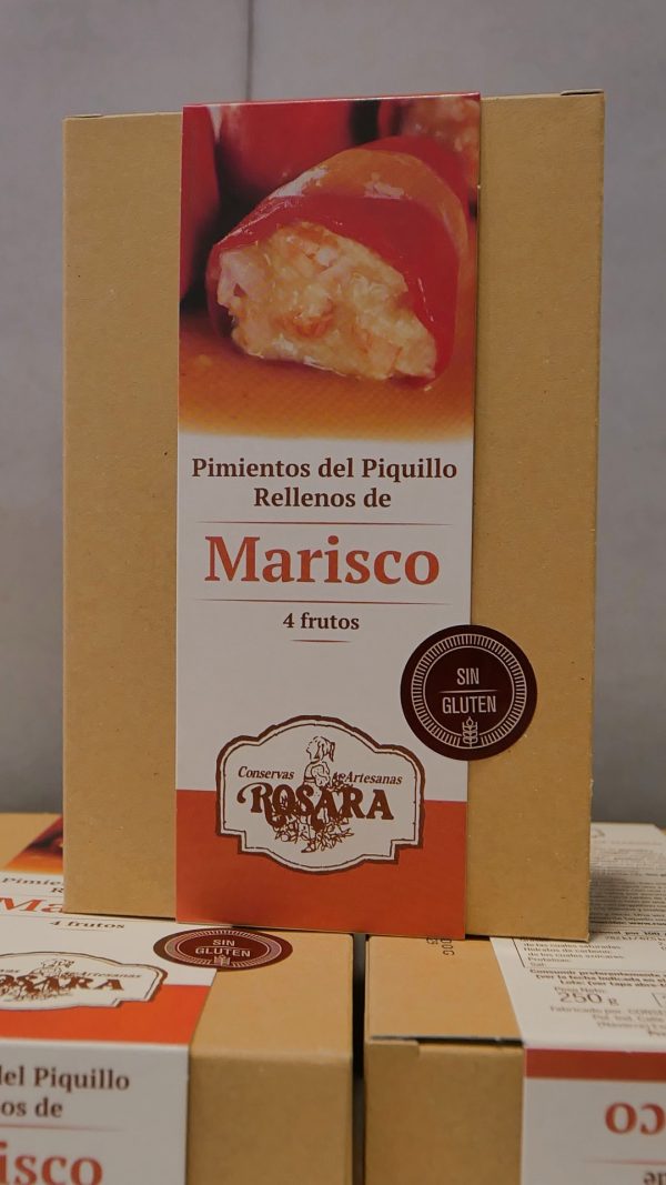 Pimientos del Piquillo Rellenos de Marisco